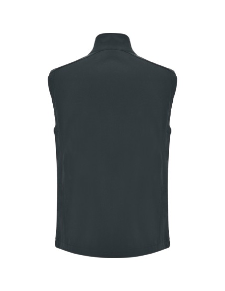 2-layer softshell vest with high collar - QUEBEC ROLY