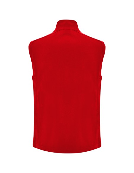 2-layer softshell vest with high collar - QUEBEC ROLY