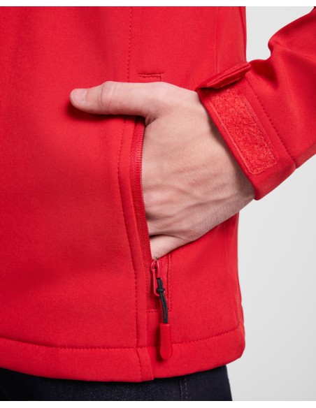 Adult/Junior zip-up softshell jacket - Nebraska Roly