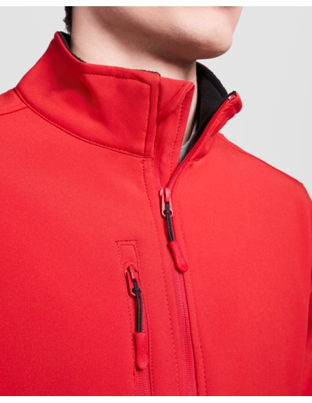 Jaqueta softshell cremallera talles ADULT/JUNIOR - NEBRASKA ROLY