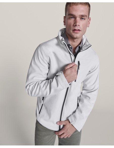 Veste softshell zippée contrastée ADULTE/JUNIOR - ANTARTIDA ROLY