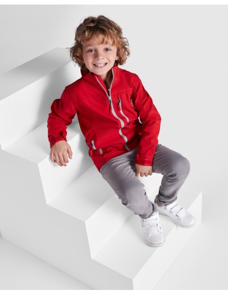 Veste softshell zippée contrastée ADULTE/JUNIOR - ANTARTIDA ROLY