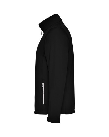 Veste softshell zippée contrastée... Veste softshell zippée contrastée...