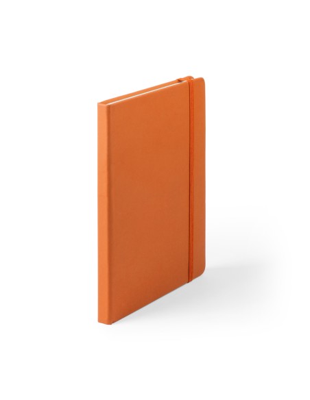 Bloc-notes A5 (100 feuilles lisses) couvertures simili-cuir pour publicité - Cilux