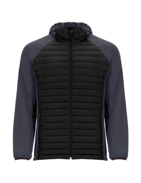 Adult hooded jacket with two fabrics - Minsk Roly