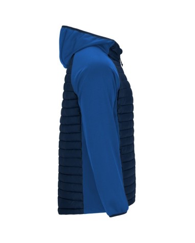 Chaqueta combinada con dos tejidos... Chaqueta combinada con dos tejidos...