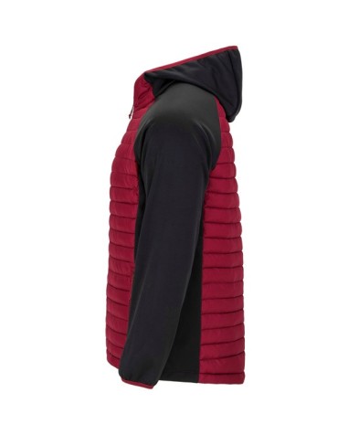 Chaqueta combinada con dos tejidos... Chaqueta combinada con dos tejidos...