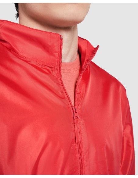 Chubasquero plegable con bolsillos laterales con cremallera Unisex   - ISLAND ROLY