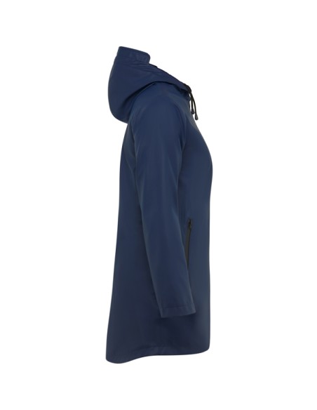 Chubasquero impermeable entallado con capucha fija y bajo posterior con apertura WOMAN  - SITKA ROLY