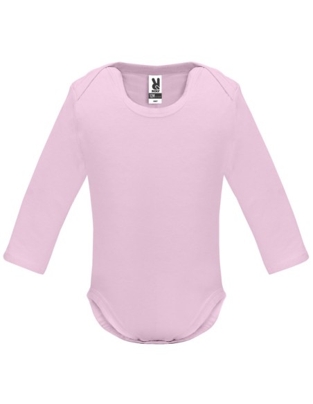 Long-sleeved cotton bodysuit - HONEY L/S ROLY