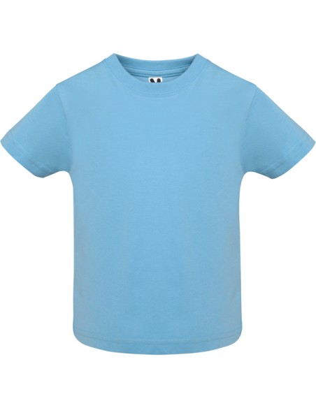 160 g/m² combed cotton T-shirt with short sleeves and a round neck - CHILDREN'S - BABY ROLY