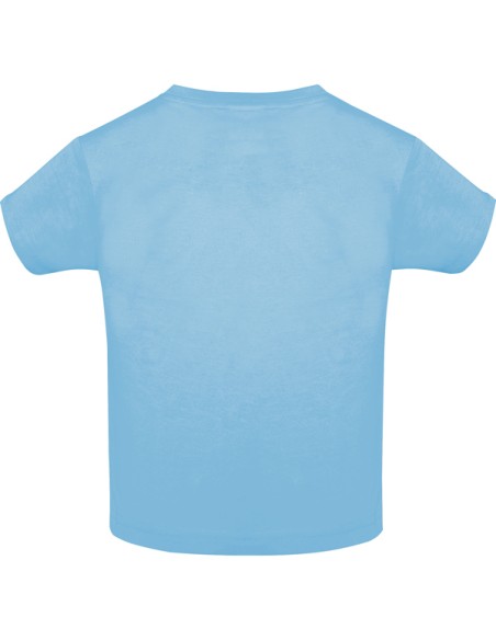 T-shirt en coton peigné 160 g/m² à manches courtes et col rond - ENFANT - BABY ROLY