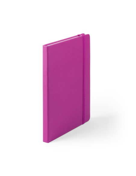 Bloc-notes A5 (100 feuilles lisses) couvertures simili-cuir pour publicité - Cilux