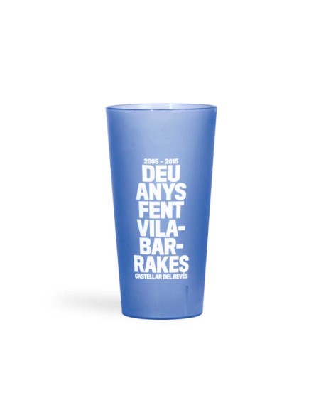 vasos reutilizables para conciertos con tu logo