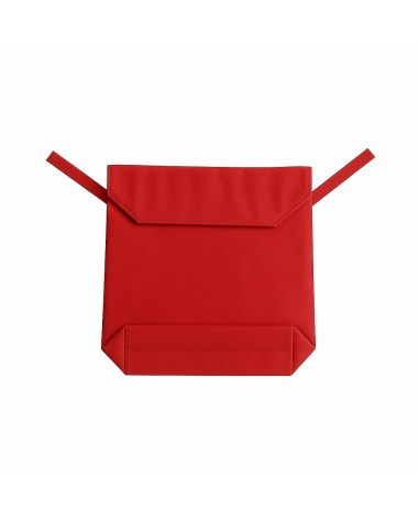 Bolsa silla de ruedas con logo de color roja
