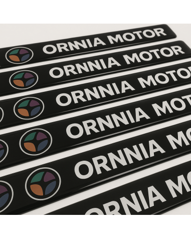 Adhésif avec goutte de résine pour... Adhésif avec goutte de résine pour...