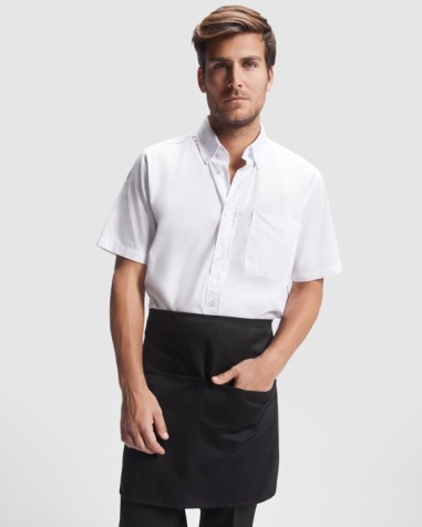 Short waiter apron with pockets customizable with your logo Short waiter apron with pockets customizable with your logo