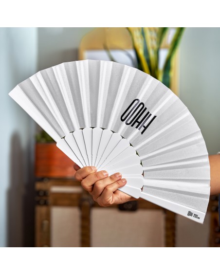 abanico personalizado con tu logo