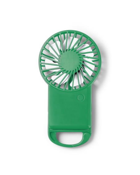Ventilateur à main avec mousqueton en plastique recyclé - GIZA