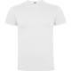 Camiseta algodón manga corta 195g adulto blanca