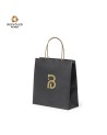 Bossa de paper reciclat color negre... Bossa de paper reciclat color negre...