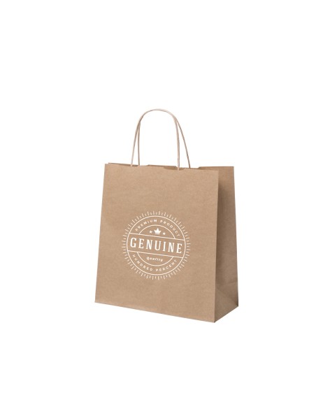 Bolsa de papel color natural (22x23x9cm) - CENTION