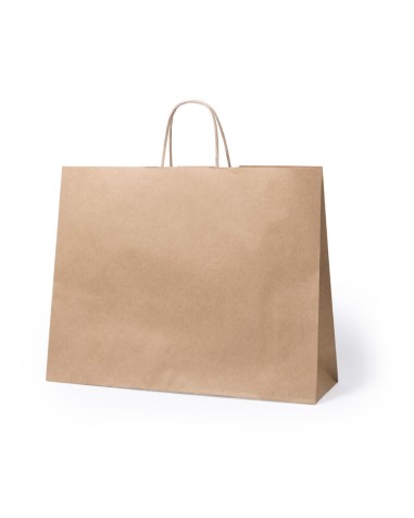 Grand sac en papier kraft personnalisable de Tobin