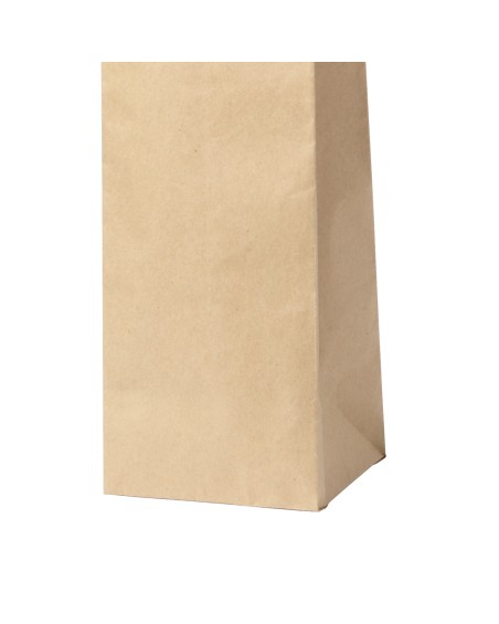 Detail of the customizable natural paper bottle bag for stores, RAGNAR