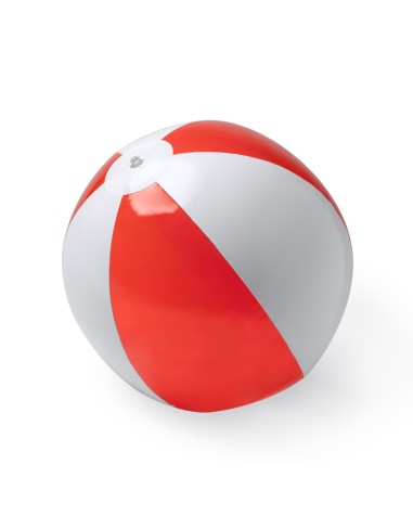 pilota inflable estampada amb la teva marca vermella i blanca