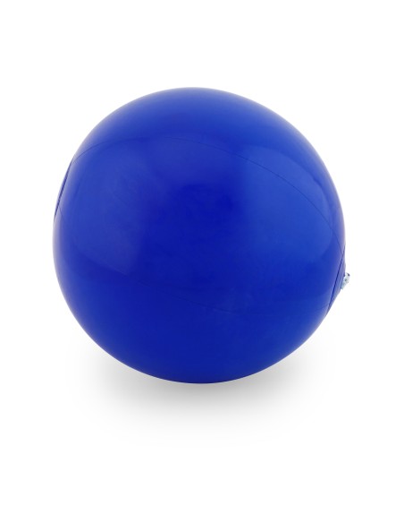 blue inflatable beach ball