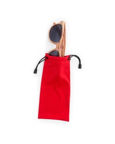 Etui pour vos lunettes CLOUD rouges personnalisées