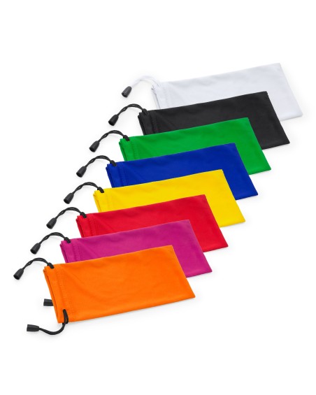Assorted colors of the customizable glasses case with your CLOUD logo