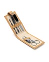 set manicura amb funda de suro personbalitzable amb logotip set manicura amb funda de suro personbalitzable amb logotip