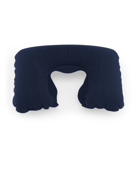 almohada inchable personalizable para viaje color azul marino almohada inchable personalizable para viaje color azul marino