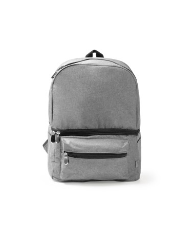 gray customizable isothermal picnic backpack