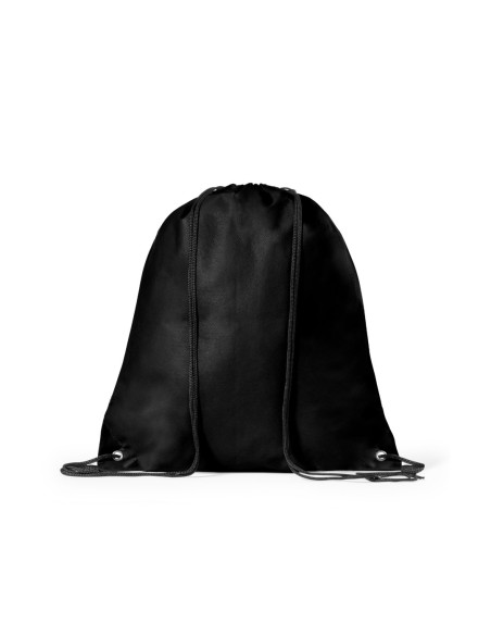 Hera personalized drawstring backpack in black