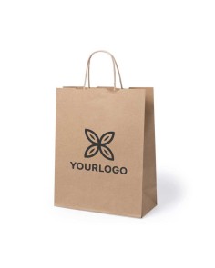 Natural finish paper bag...