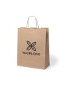 Natural finish paper bag (25x31x11cm)... Natural finish paper bag (25x31x11cm)...