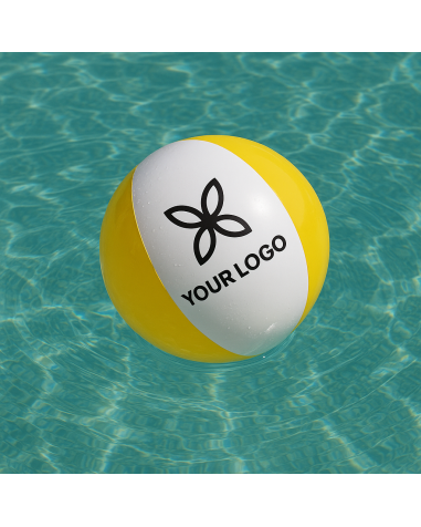 Two-tone inflatable ball to customize...