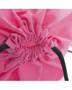 Bolsa de cuerdas económica personalizada a 1 color 2