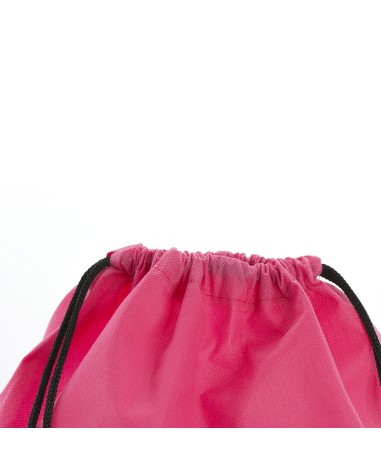 Texture du matériau non tissé du sac à dos à cordon Hera