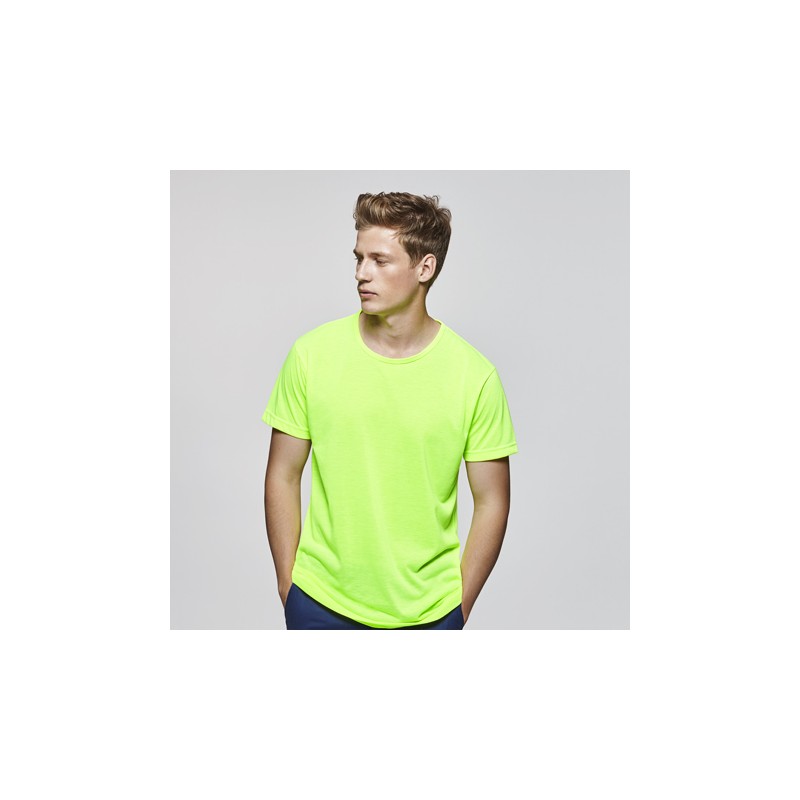 Camiseta promocional publicitaria fluorescente