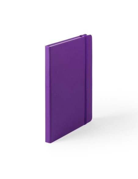 A5 Notepad (100 plain sheets) with faux leather covers for advertising - Cilux