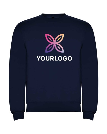 Sweat-shirt ras du cou personnalisé, coton/polyester, ADULTE/JUNIOR - CLASSIC ROLY