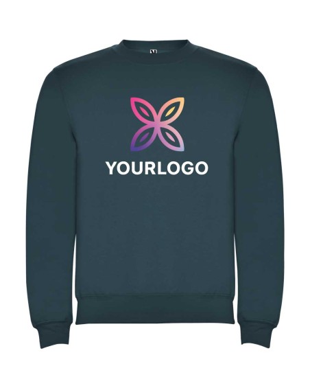 Sweat-shirt ras du cou personnalisé, coton/polyester, ADULTE/JUNIOR - CLASSIC ROLY