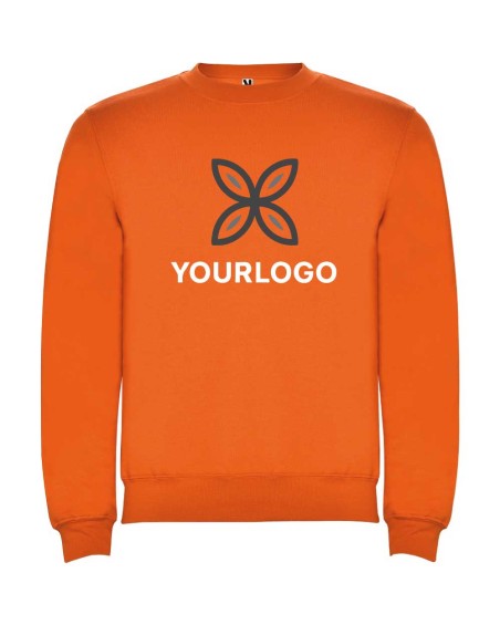 Custom crewneck sweatshirt, cotton/polyester, ADULT/JUNIOR - CLASSIC ROLY