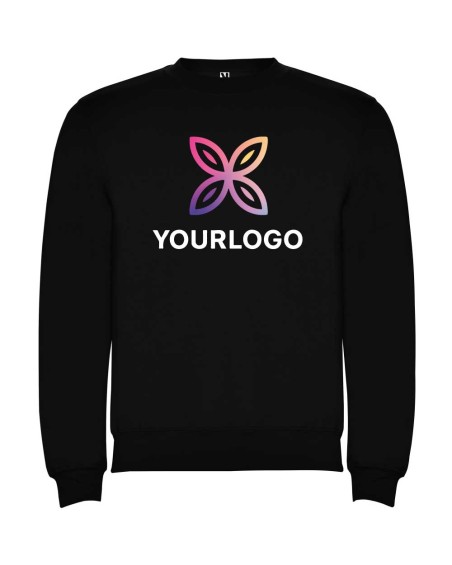 Sweat-shirt ras du cou personnalisé, coton/polyester, ADULTE/JUNIOR - CLASSIC ROLY