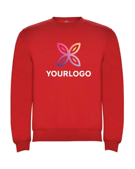 Custom crewneck sweatshirt, cotton/polyester, ADULT/JUNIOR - CLASSIC ROLY