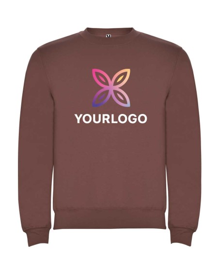 Sweat-shirt ras du cou personnalisé, coton/polyester, ADULTE/JUNIOR - CLASSIC ROLY