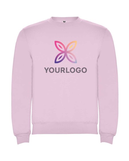 Sudadera personalizada de cuello redondo algodón/poliéster ADULTO/JUNIOR - CLASICA ROLY